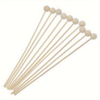 30Pcs/Lot Fireless Wood Ball Aroma Reed Diffuser Sticks Fragrance Diffuser Aromatherapy Rattan Reed Stick DIY Home Decoration