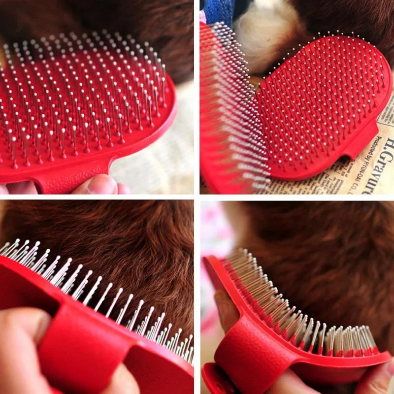 Pet Dog Cat Bath Brush Comb Rubber Glove Hair Fur Grooming Massaging Massage Pin Pet Shower Dog Brush Pets Supplies