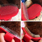 Pet Dog Cat Bath Brush Comb Rubber Glove Hair Fur Grooming Massaging Massage Pin Pet Shower Dog Brush Pets Supplies
