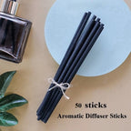 50ML Reed Diffuser Oil Flameless Home Fragrance Oil Air Freshener Scent Air Car Odor Sticks Aromatherapy Diffuser Office Decor