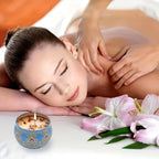 4pcs Scented Candle Set Perfect for Relax, Relaxation, Yoga Bathing - Ideal Birthday Holiday Gift Handcrafted Festive Candles