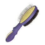 Dog Comb Double Sided Dog Brush Pet Hair Remover Massage Dogs Brush Pet Grooming Comfortable Handle Dogs Hair Brush Pet Supplies