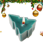 Christmas tree tealight Handwork Scented Candles Tree Shaped Candles Christmas Tree Candles For Christmas Home Decoration