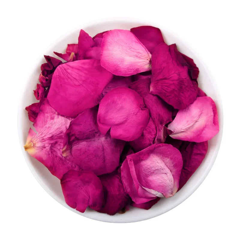 High-Quality Natural Dried Flower Petals (Peony & Rose) - Multi-Use for Spa, DIY Crafts, Wedding Decor & Home Aromatherapy