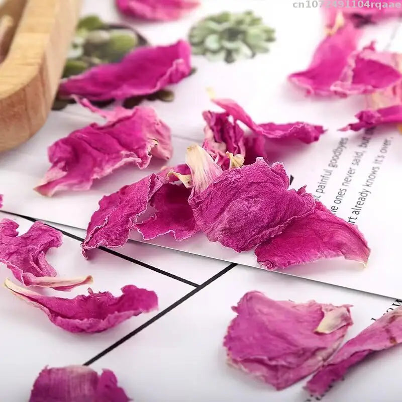 Natural Dried Flower Petals Peony, Rose for Bath Bombs, DIY Soap, Wedding Decor, Candles, Aromatherapy & Home Crafts