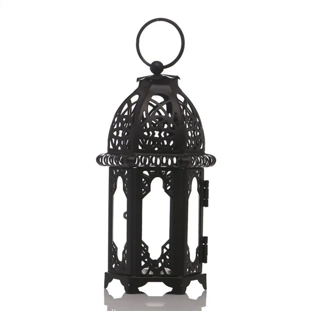 Creative Classical Moroccan Wedding Vintage Wind Lamp European Candle Holders Home Decor Candlestick Candle Lantern