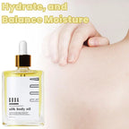 GODA Silk Body Oil Relaxing Body Skin Smoothing Soft Stress Relief Nourishing Brightens Tightens Skincare Deeply Moisturizes