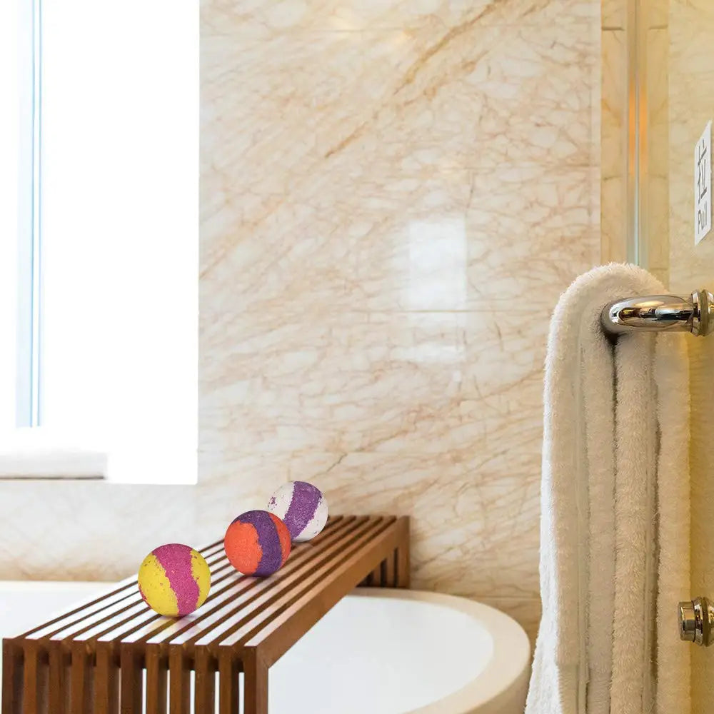 Bath Bombs for Kids and Women, 12 Natural Handmade Bath Bomb Gift Set, Bubble Bath Bombs - Perfect Self Care Relaxing Spa Gifts