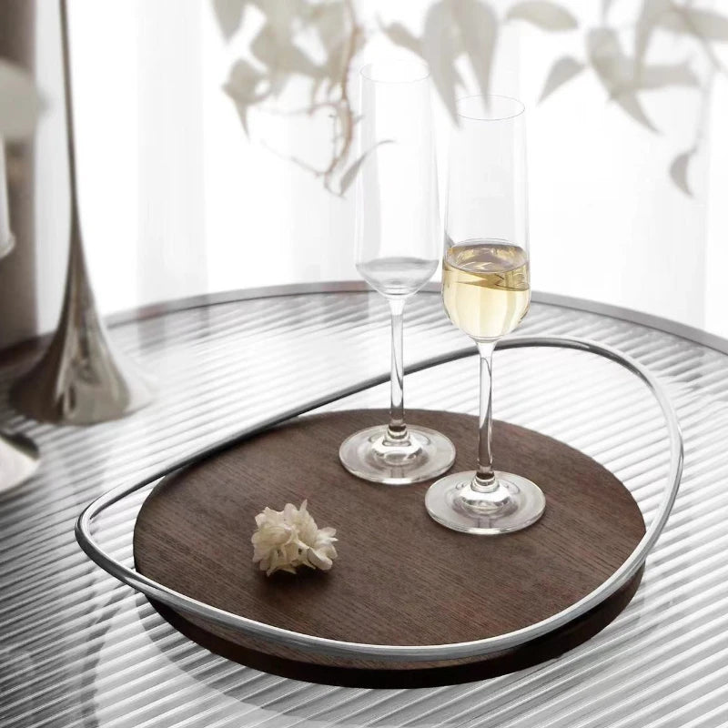 Table Decoration Trays Storage Designed Mirror Trays Provide Luxury Hospitality Tray Aesthetic Modern Centerpiece Home Decor