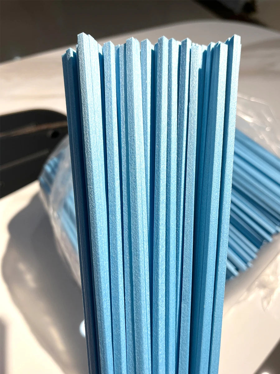 100pcs 22cmx4mm Square Reed Diffuser Replacement Sticks DIY Handmade Home Decor Extra Rattan Aromatherapy Diffuser Refill Sticks