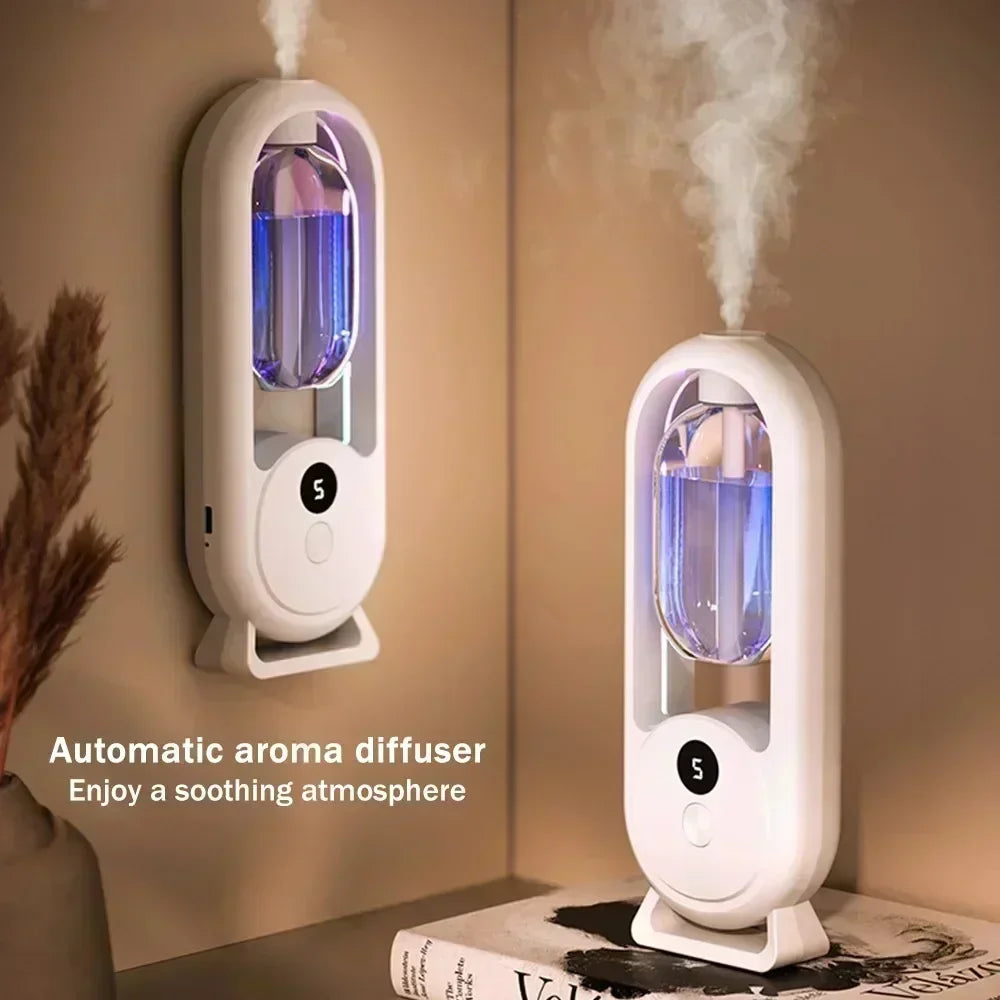 Fragrance Diffuser Long-Lasting Aroma Scent Diffusion Deodorizer Essential Oil Nebulizer Air Freshener Dispenser Perfume Machine