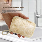 Natural Loofah Sponges Loofah Plant Fiber Kitchen Loofah Kitchen Cleaning Scouring Pad Biodegradable Dishes Dishwashing Sponge