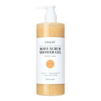 Scrub Shower Gel Turmeric Kojic Acid Even Skin Tone Smooth Exfoliating Moisturizing Soothing Body Wash Body Care Cleansing Bath
