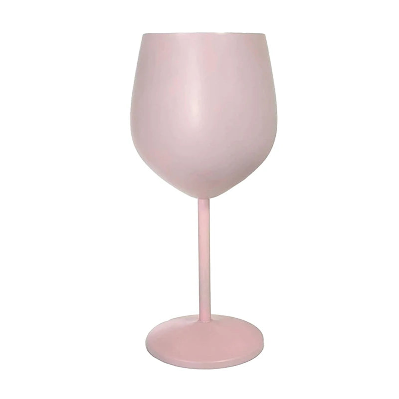 500ml Stainless Steel Glass Cocktail Creative Wine Glass Bar Restaurant Champagne Glass Red Wine Glass Drinkware Barware Cup