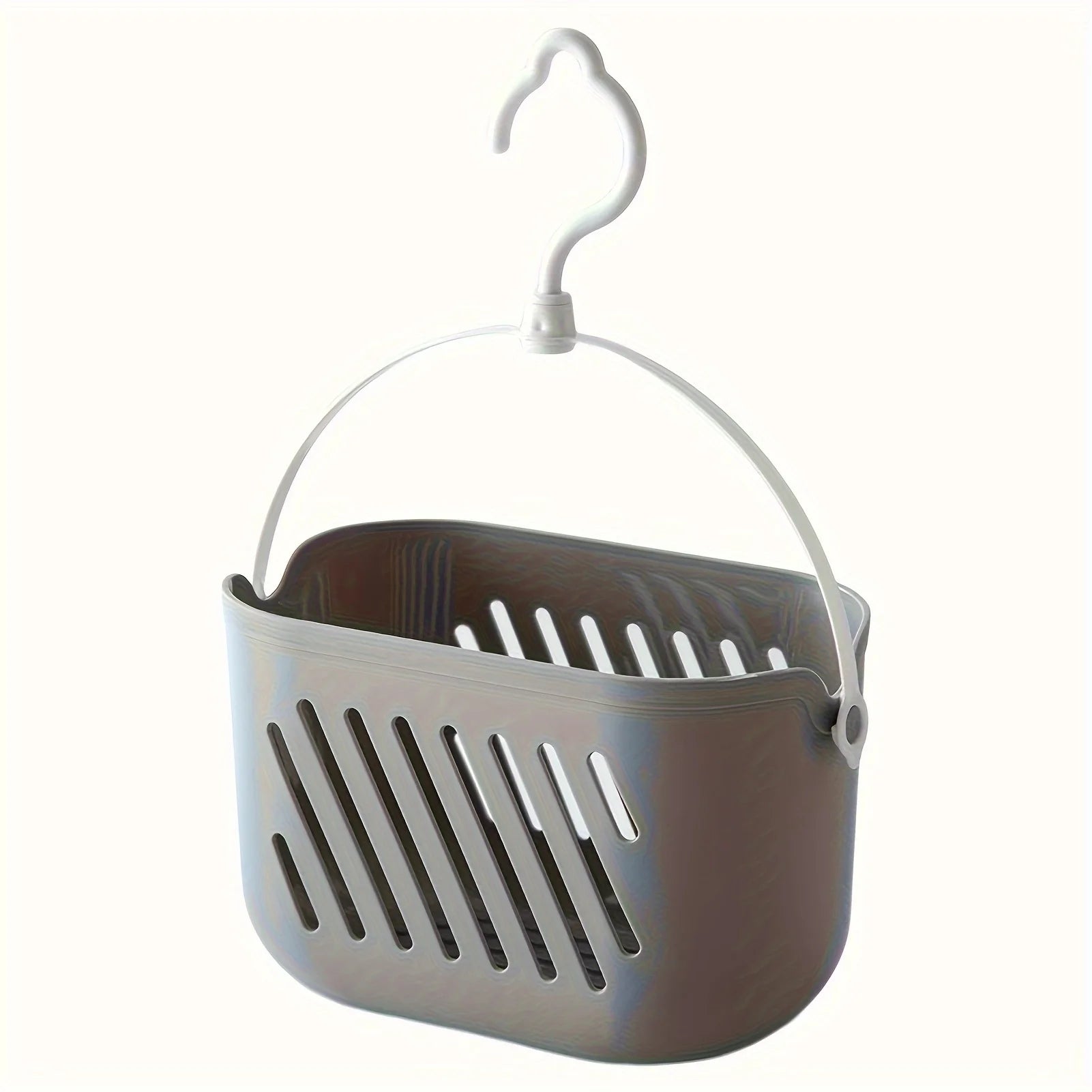 Hanging Storage Basket - Multi-Purpose Open Plastic Organizer for Bathroom, Kitchen & Home Use, Bathroom Shelves
