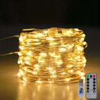 LED Fairy String Lights USB Plug with Remote Garland Light For Indoor Outdoor Garden Bedroom Wedding Party Birthday Decoration