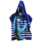 Kids Boys 1-5 Years Old Bathrobe Newborn Towel for Kids Shark Dress Up Kids Poncho Cape Kids Beach Towel Poncho Hooded Baby