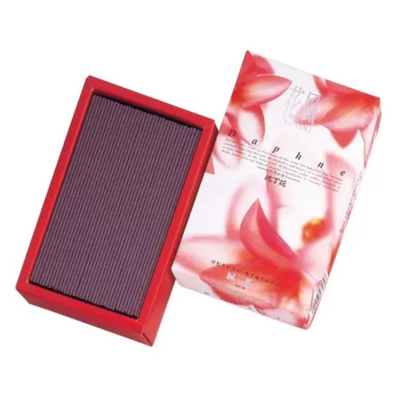 Japanese Hanafu Incense Sticks - Floral Sakura/Plum Scents for Home/Office, Natural Incensey with Relaxing Fragrance