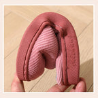 Fuzzy Slip On Slippers for Women