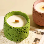 D5.2xH3.2cm Premium Aromatherapy Scented Candles Handmade Soy Wax Candles for Relaxation Home Decor Long Lasting Fragrance Oil ﻿