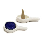 Ceramic Candle Holder Wax Melt Oil Burner Diffuser Fragrance Tray Aromatherapy Furnace Candlestick Home Decoration