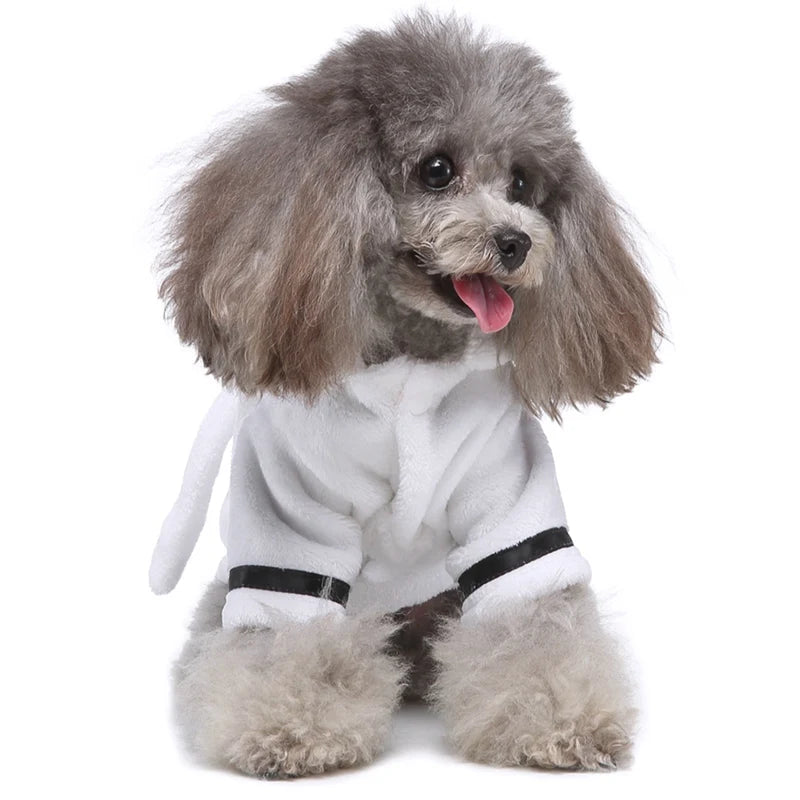 Dog Bathrobe with Super Absorbent and Quick-drying Towel A Drying Accessory for Dogs Pets