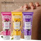200ml KORMESIC Soothing Turmeric Body Wash Shower Rose Bath Gel Lotion Skin Beautifying Whitening Delicate Care Cream