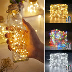LED Fairy String Lights USB Plug with Remote Garland Light For Indoor Outdoor Garden Bedroom Wedding Party Birthday Decoration