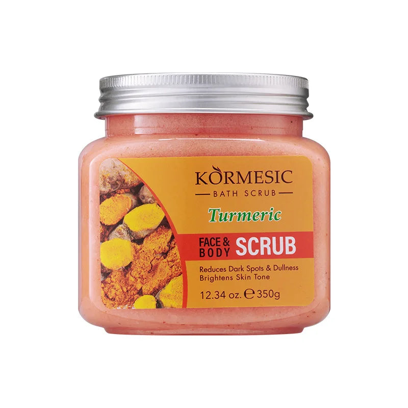 Body Scrub Cream Exfoliating Deep Cleansing Shea  Moisturizing Deep Cleansing Turmeric Milk Rose Gentle Tender  Smooth Skin Care