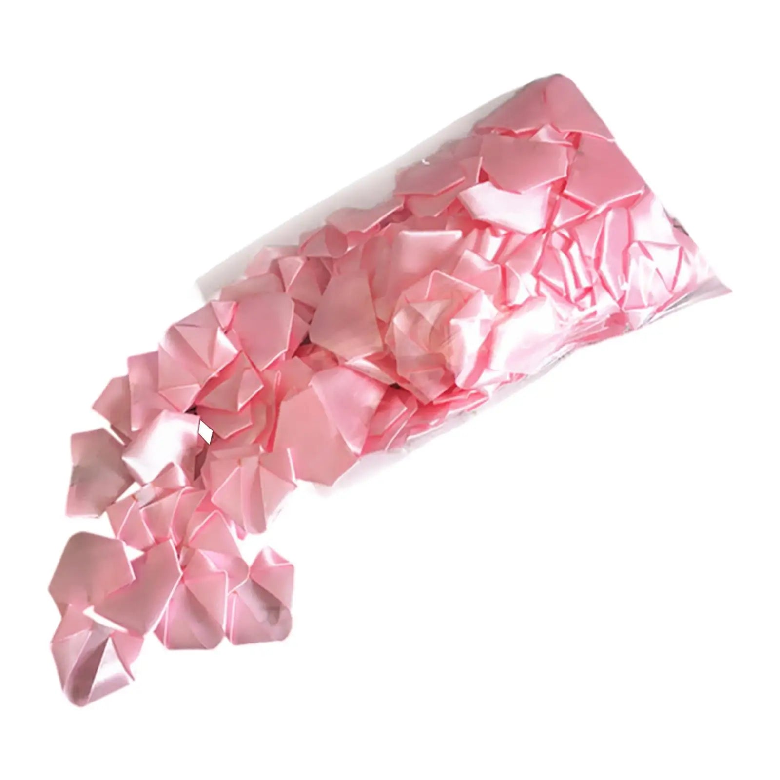 234 Pieces Premade Satin Ribbon Rose Petals Everlasting Floral Bouquets Creative Handmade Decor DIY Crafts for Party Birthday