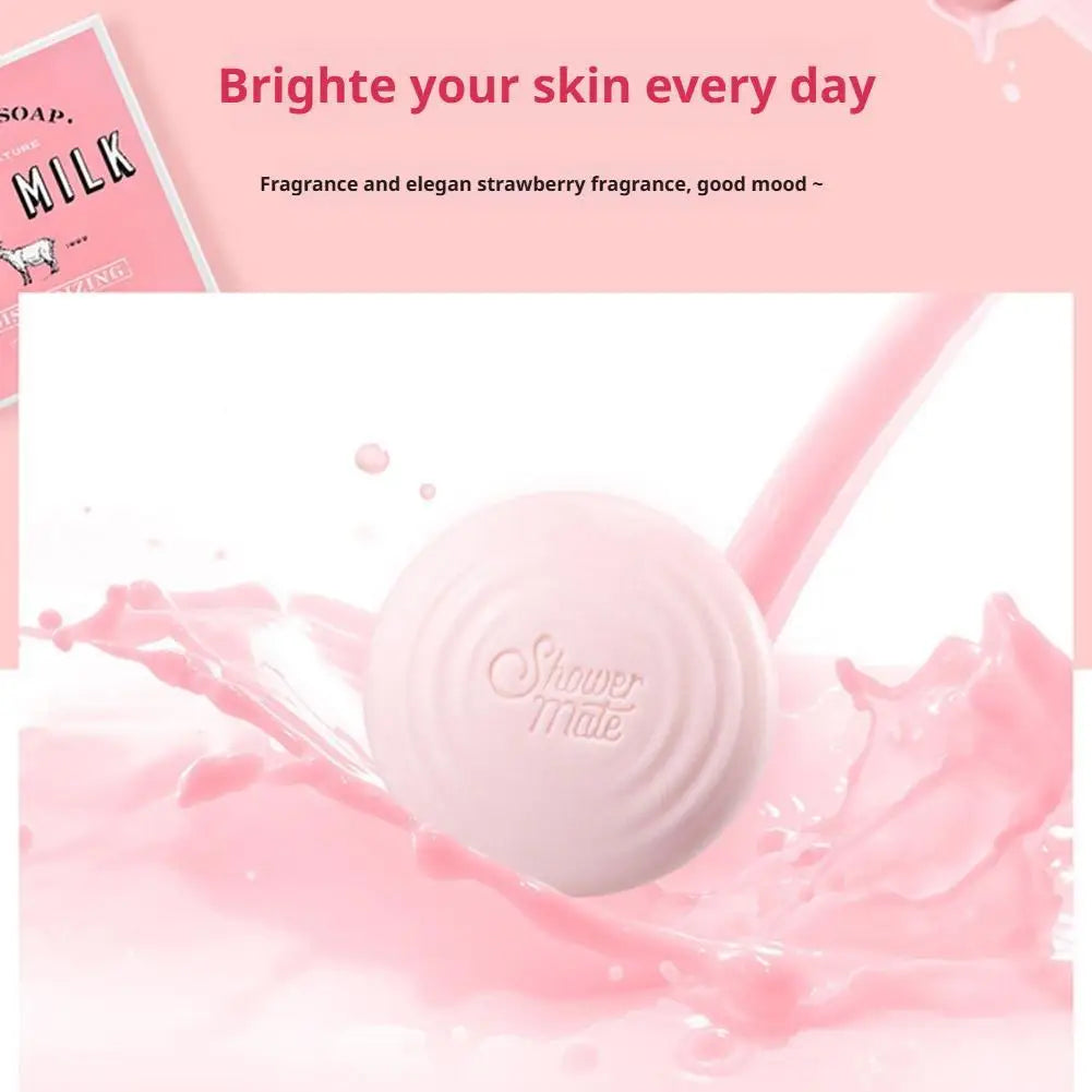 Goat Milk Soap Bar Moisturize,Smooth & Cleanse Skin,Body Wash Shower Soap Gentle Cleansing Nourishing Skin Care For Adults Kids