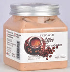 Body Fragrance Scrub 350ML Exfoliating Bodyscrub Bath Salt Rice Shower Gel Coffee