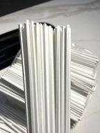 100pcs 22cmx4mm Square Reed Diffuser Replacement Sticks DIY Handmade Home Decor Extra Rattan Aromatherapy Diffuser Refill Sticks