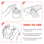 Himalayan Salt Body Scrub - Natural exfoliating salts and soufflé for body and face help nourish, smooth, supple skin for a bath