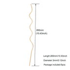 5/15Pcs Rattan Reed Diffuser Sticks Refill, 3mm Wavy Long, for Essential Oil Airs Freshener, High Quality Home Fragrance