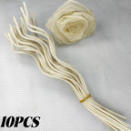 10/200PCS Reed Diffuser Sticks Long Wavy Rattan Reed Fragrance Rods Air Freshener Odor Removal for Home Decor Fragrance Sticks