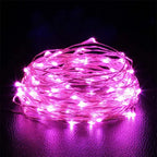 LED Fairy Lights String Button Battery Light Home Decoration Living Bedroom Garden Christmas Wedding New Year Ornament Garland