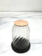 Bedroom Glass Cover Candle Holders Designer Banquet Kitchen Restaurant Candle Holders Advanced Home Decor Home Decoration Lszt