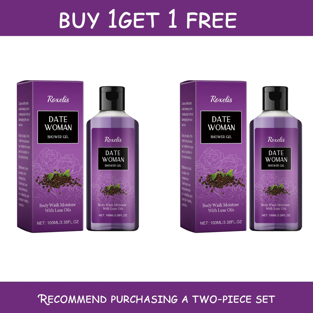 Herbal Floral Warm Nourishing Shower Gel Long-Lasting Jasmine Fragrance Moisturizing Clean Skin Care Bath Gel