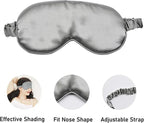 Imitated Silk Sleep Eye Mask Eye Patch Shading Eyepatch Travel Relax Lunch Break Eyeshade Health Sleeping Shield Eye Care Tools
