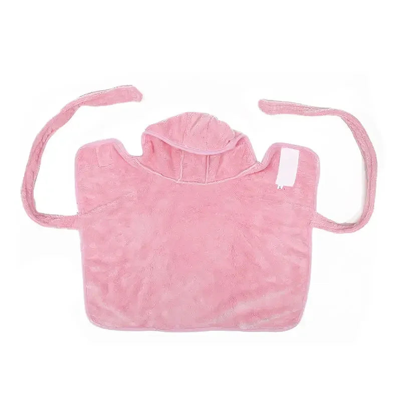 Dog Hooded Bath Towel Quick Drying Super Absorbent Pajamas Pet Cat Bath Robe Cute Dog Clothes Cloak For Puppy Small Dogs Cats