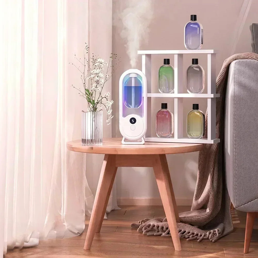 Fragrance Diffuser Long-Lasting Aroma Scent Diffusion Deodorizer Essential Oil Nebulizer Air Freshener Dispenser Perfume Machine