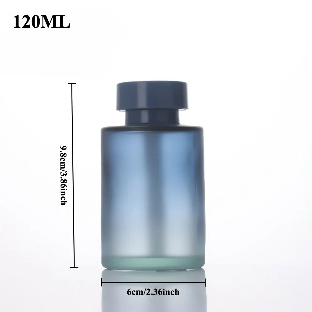 120ML Home Fragrance Diffuser Empty Bottle Party Gifts Glass Container Reed Diffuser Essential Oil Bottle DIY Home Bathroom