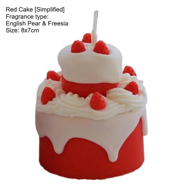 Cake Aromatherapy Candle Birthday Companion Gift for Girls Best Friend Exclusive Premium Aromatherapy