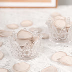 100/200Pcs Pink 4cm Silk Rose Petals Romantic Room Decoration Wedding Decor For Flower Girl Baskets Dinner Table Bridal Showers