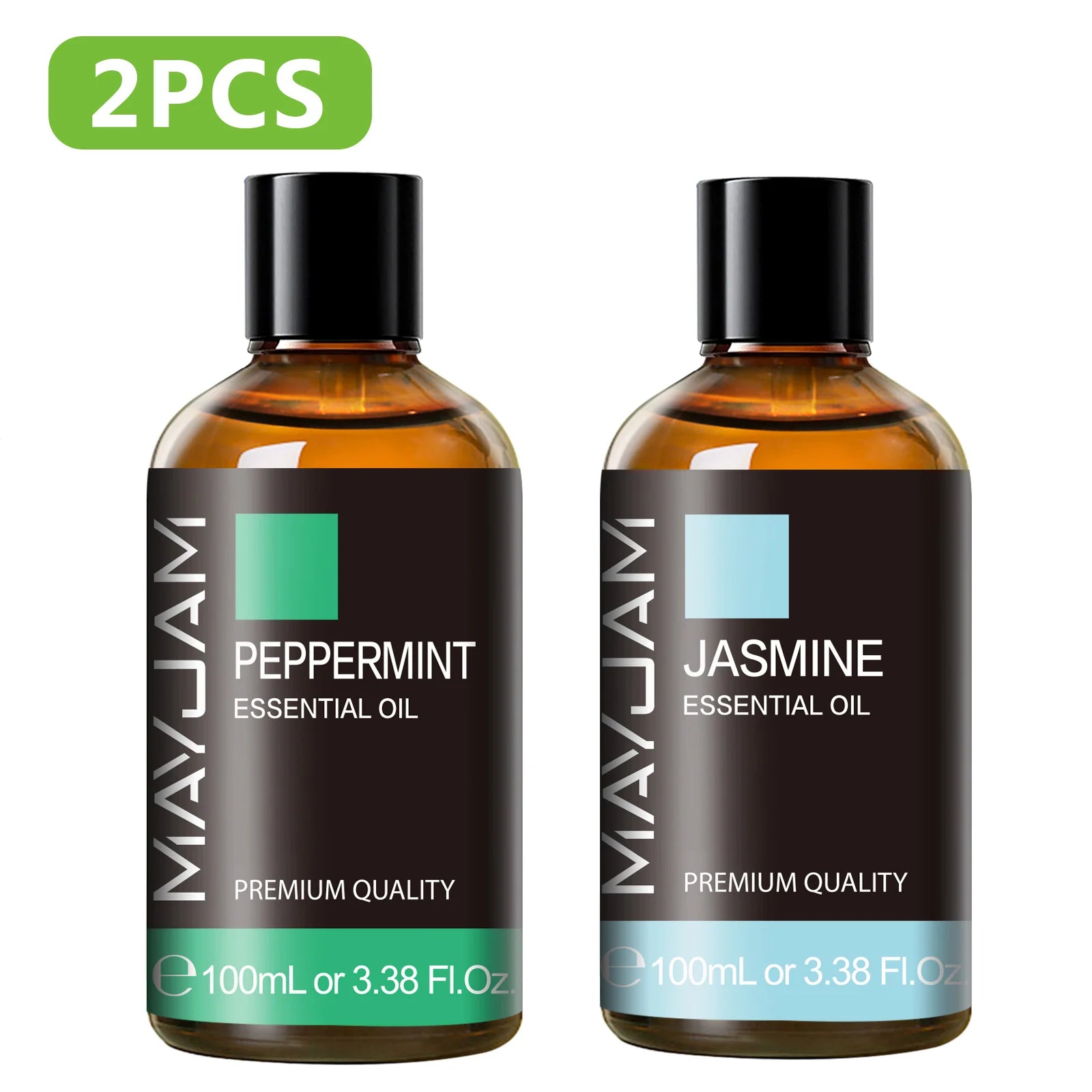 100ML Pure Plant Essential Oil Mint Bergamot Patchouli Citronella Lemongrass Chamomile Cedarwood For Reed Diffuser Humidifier