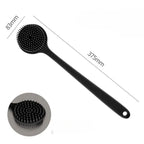 Bath back brush, suitable for deep body cleansing and exfoliation massage during showers, with soft bristles on both sides