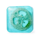 Loofah Sea Salt Deep Cleaning Bath Essential Oil Soap, Rich And Delicate Foam, Easy To Wash, Refreshing Summer Soap