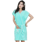 Wearable Absorbent Sleeveless Bathrobe One-Piece Fast Drying Bathing Beach Spa Bathrobes Microfiber Super Absorbent Bath Towel ﻿