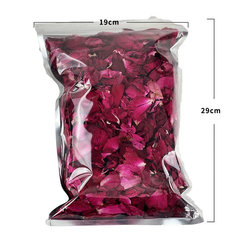 Rose Petals Select High-Quality Petals Dried Flower Baths Foot Baths Scene Decoration Hotel Supplies Wedding Decor